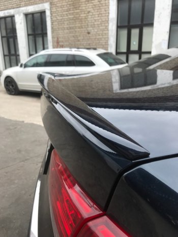 3 399 р. Лип спойлер АВТОКРАТ KIA Optima 3 TF дорестайлинг седан (2010-2013) (Неокрашенный)  с доставкой в г. Майкоп. Увеличить фотографию 2