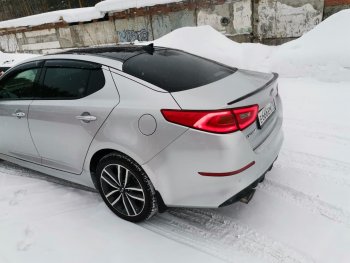 3 399 р. Лип спойлер АВТОКРАТ KIA Optima 3 TF дорестайлинг седан (2010-2013) (Неокрашенный)  с доставкой в г. Майкоп. Увеличить фотографию 3