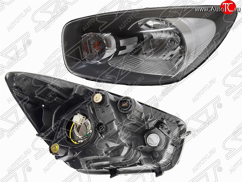 4 999 р. Левая фара передняя SAT KIA Picanto 2 TA хэтчбэк 3 дв. дорестайлинг (2011-2015)  с доставкой в г. Майкоп