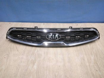 1 699 р. Решетка радиатора SPARD KIA Picanto 2 TA хэтчбэк 3 дв. дорестайлинг (2011-2015) (Неокрашенная)  с доставкой в г. Майкоп. Увеличить фотографию 2