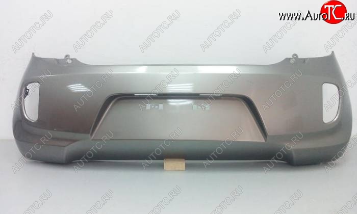 3 649 р. Бампер задний SPARD KIA Picanto 2 TA хэтчбэк 3 дв. дорестайлинг (2011-2015) (Неокрашенный)  с доставкой в г. Майкоп