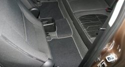 2 024 р. Коврик в салони Element 5 шт. (текстиль) (3 дв.) KIA Picanto 2 TA хэтчбэк 3 дв. дорестайлинг (2011-2015)  с доставкой в г. Майкоп. Увеличить фотографию 3