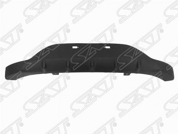 Накладка заднего бампера SAT (нижняя часть, RUSSIAN TYPE) KIA Rio 3 QB хэтчбек 5 дв. рестайлинг (2015-2017)