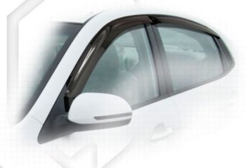 Дефлектора окон CA-Plastiс KIA Rio 3 QB дорестайлинг седан (2011-2015)