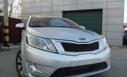3 639 р. Решётка радиатора Pandora KIA Rio 3 QB дорестайлинг седан (2011-2015) (Неокрашенная)  с доставкой в г. Майкоп. Увеличить фотографию 8