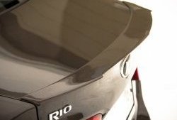 Лип спойлер BS KIA Rio  3 QB (2011-2017) дорестайлинг седан, рестайлинг седан