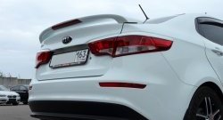 5 799 р. Спойлер BS KIA Rio 3 QB рестайлинг седан (2015-2017) (Неокрашенный)  с доставкой в г. Майкоп. Увеличить фотографию 7