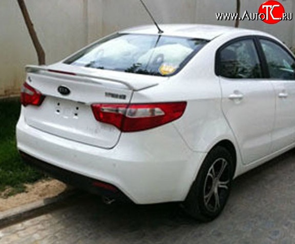 4 849 р. Спойлер M-VRS KIA Rio 3 QB дорестайлинг седан (2011-2015) (Неокрашенный)  с доставкой в г. Майкоп