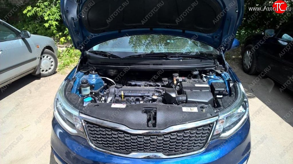 2 199 р. Газовые упоры капота Berkut KIA Rio 3 QB рестайлингхэтчбек5дв. (2015-2017)  с доставкой в г. Майкоп