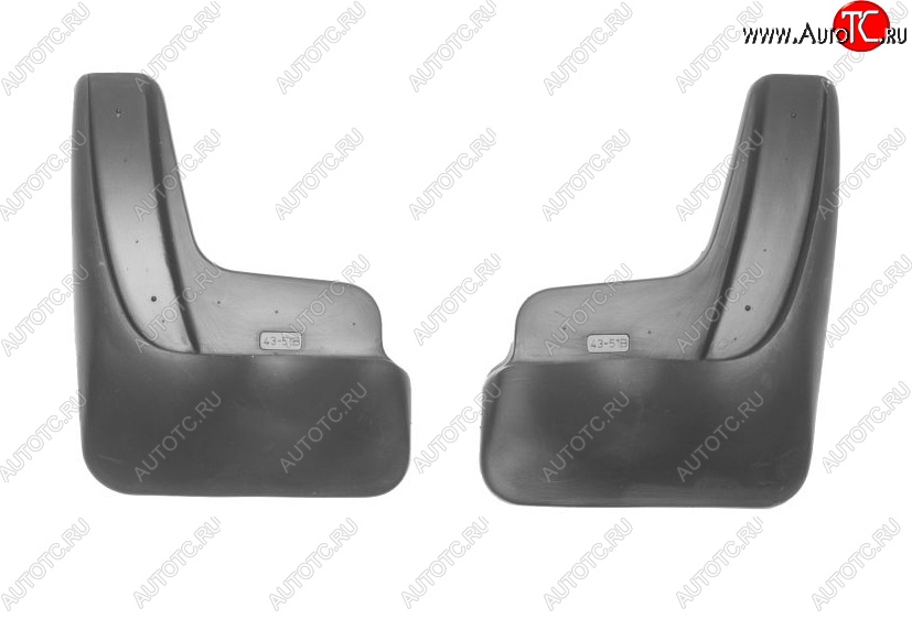 1 099 р. Брызговики задние HB Norplast  KIA Rio  3 QB (2011-2015) хэтчбек 5 дв. дорестайлинг  с доставкой в г. Майкоп
