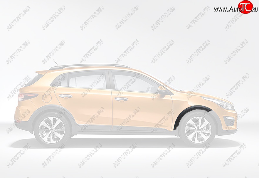 2 599 р. Передняя правая накладка на колёсную арку Оригинал KIA Rio X-line (2017-2021)  с доставкой в г. Майкоп