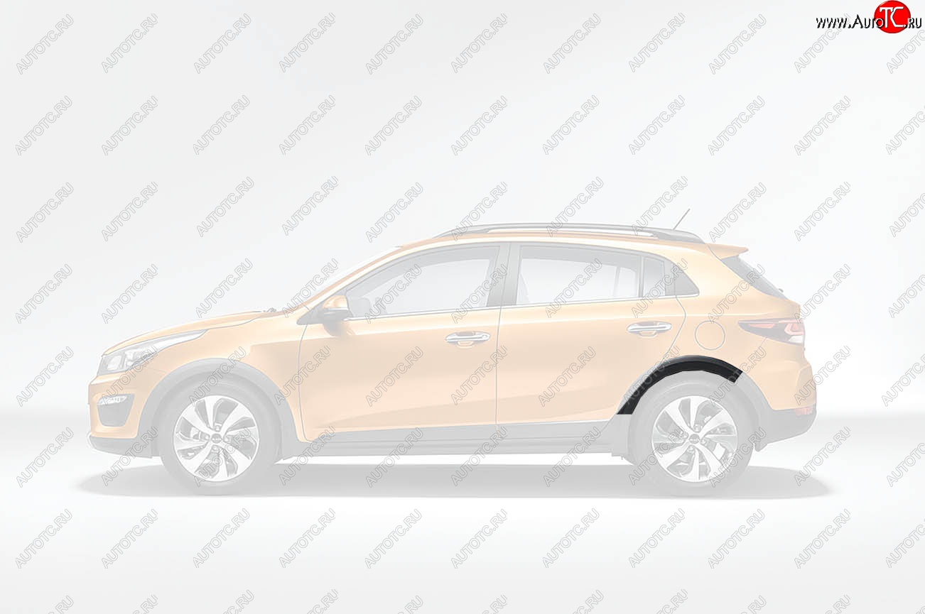 2 199 р. Задняя левая накладка на колёсную арку Оригинал KIA Rio X-line (2017-2021)  с доставкой в г. Майкоп