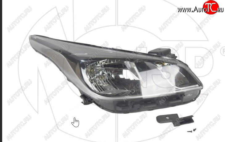 10 599 р. Фара передняя правая NSP KIA Rio 4 FB дорестайлинг седан (2016-2020)  с доставкой в г. Майкоп