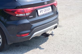 16 619 р. Фаркоп Petroil Tuning (съемный квадрат) KIA Rio X рестайлинг (2020-2025)  с доставкой в г. Майкоп. Увеличить фотографию 3