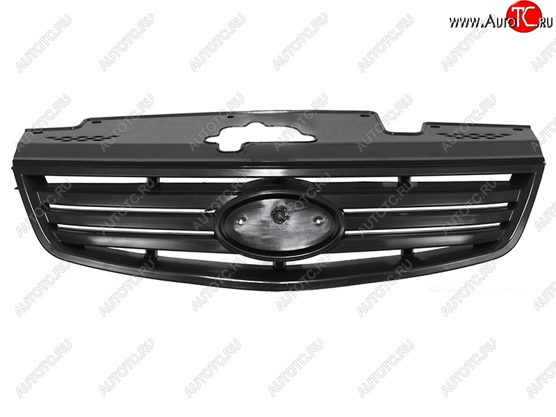 1 229 р. Решетка радиатора SAT KIA Rio 2 JB дорестайлинг седан (2005-2009) (Неокрашенная)  с доставкой в г. Майкоп