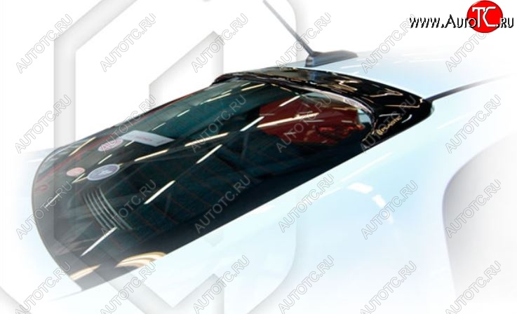 1 759 р. Козырёк заднего стекла CA-Plastiс  KIA Rio  4 FB (2016-2025) дорестайлинг седан, рестайлинг седан (Classic полупрозрачный)  с доставкой в г. Майкоп