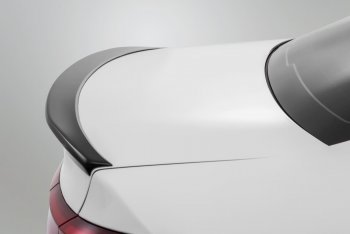 3 899 р. Лип-спойлер Kudos  KIA Rio  4 FB (2016-2020) дорестайлинг седан (Неокрашенный)  с доставкой в г. Майкоп. Увеличить фотографию 2
