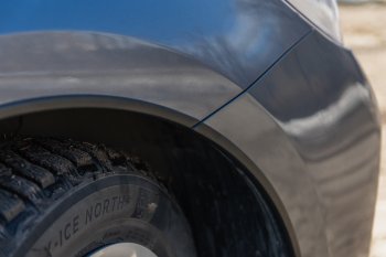 4 549 р. Защитные накладки на арки ArtForm KIA Rio 4 FB дорестайлинг седан (2016-2020) (Поверхность: шагрень)  с доставкой в г. Майкоп. Увеличить фотографию 4