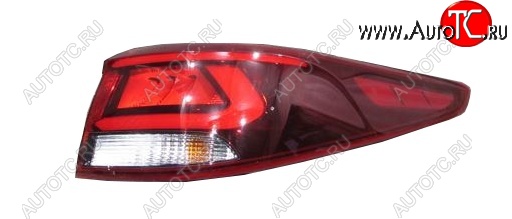 32 999 р. Правый фонарь задний внешний Original (диодный) KIA Rio 4 FB дорестайлинг седан (2016-2020)  с доставкой в г. Майкоп