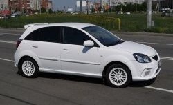 10 999 р. Передний бампер Vita Dm KIA Rio 2 JB дорестайлинг, хэтчбэк 5 дв. (2005-2009) (Без сетки, Неокрашенный)  с доставкой в г. Майкоп. Увеличить фотографию 7