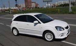 10 999 р. Передний бампер Vita Dm KIA Rio 2 JB дорестайлинг, хэтчбэк 5 дв. (2005-2009) (Без сетки, Неокрашенный)  с доставкой в г. Майкоп. Увеличить фотографию 8