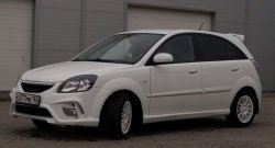 4 599 р. Комплект порогов Vita Dm  KIA Rio ( 2 JB,  4 FB) (2005-2025) дорестайлинг седан, дорестайлинг, хэтчбэк 5 дв., рестайлинг, хэтчбэк 5 дв., рестайлинг седан (Неокрашенные)  с доставкой в г. Майкоп. Увеличить фотографию 2