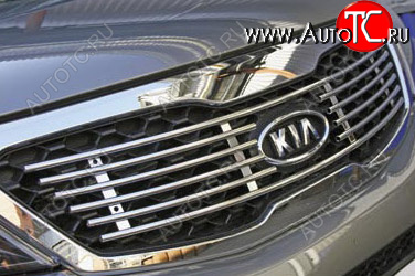 737 р. Декоративный элемент воздухозаборника верхний Souz96 KIA Sorento XM дорестайлинг (2009-2012)  с доставкой в г. Майкоп