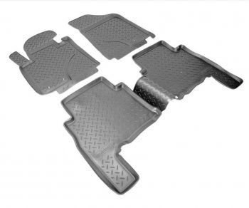 Комплект ковриков в салон Norplast Unidec KIA Sorento  XM (2009-2012) дорестайлинг (Цвет: черный)
