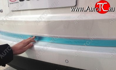 5 349 р. Нижняя накладка на крышку багажника СТ KIA Sorento XM рестайлинг (2012-2015)  с доставкой в г. Майкоп