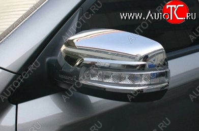 4 199 р. Накладки на зеркала СТ KIA Sorento XM рестайлинг (2012-2015) (Неокрашенные)  с доставкой в г. Майкоп