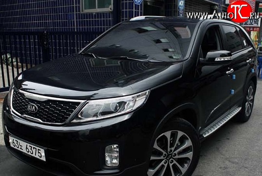 11 149 р. Пороги BMW Style KIA Sorento XM рестайлинг (2012-2015)  с доставкой в г. Майкоп