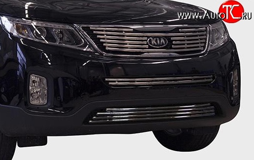 5 099 р. Декоративная вставка решетки радиатора XM Berkut KIA Sorento XM рестайлинг (2012-2015)  с доставкой в г. Майкоп