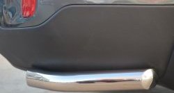 13 799 р. Защита заднего бампера (Ø63 мм уголки, нержавейка) SLITKOFF  KIA Sorento  XM (2012-2015) рестайлинг  с доставкой в г. Майкоп. Увеличить фотографию 3