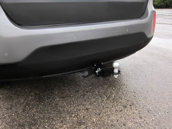 15 299 р. Фаркоп Petroil Tuning (съемный квадрат) KIA Sorento XM рестайлинг (2012-2015)  с доставкой в г. Майкоп. Увеличить фотографию 3
