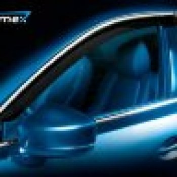 Дефлекторы окон с хромированым молдингом CHROMEX KIA Sorento UM/Prime дорестайлинг (2014-2018)