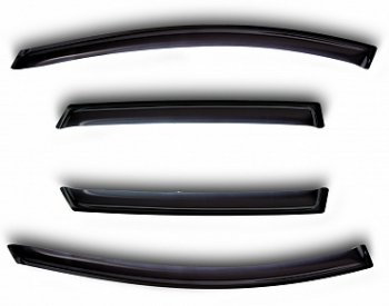 Дефлектора окон SIM KIA Sorento UM/Prime дорестайлинг (2014-2018)