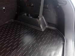 1 749 р. Коврик в багажник (7 мест со сложенным 3 рядом) Aileron  KIA Sorento  UM/Prime (2014-2020) дорестайлинг, рестайлинг  с доставкой в г. Майкоп. Увеличить фотографию 3