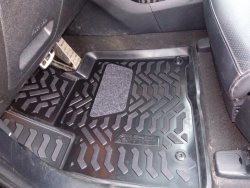 1 699 р. Коврики в салон Aileron 3D  KIA Sorento  UM/Prime (2014-2020) дорестайлинг, рестайлинг  с доставкой в г. Майкоп. Увеличить фотографию 2
