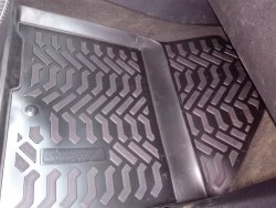 1 699 р. Коврики в салон Aileron 3D  KIA Sorento  UM/Prime (2014-2020) дорестайлинг, рестайлинг  с доставкой в г. Майкоп. Увеличить фотографию 3
