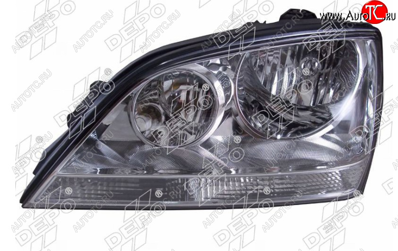 3 599 р. Левая передняя фара DEPO KIA Sorento BL дорестайлинг (2002-2006)  с доставкой в г. Майкоп
