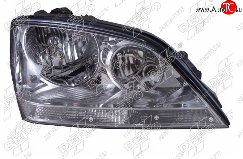 8 999 р. Правая передняя фара DEPO KIA Sorento BL дорестайлинг (2002-2006)  с доставкой в г. Майкоп
