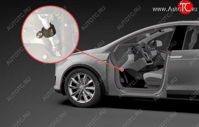9 089 р. Замок рулевого вала FORTUS (штыревой) KIA Sorento XM рестайлинг (2012-2015)  с доставкой в г. Майкоп