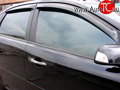 611 р. Дефлекторы окон (ветровики) Novline 4 шт KIA Sorento XM рестайлинг (2012-2015)  с доставкой в г. Майкоп
