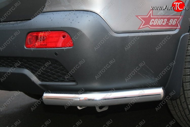 9 224 р. Защита заднего бампера из боковых уголков Souz-96 (d60) KIA Sorento XM дорестайлинг (2009-2012)  с доставкой в г. Майкоп
