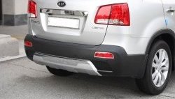 4 249 р. Диффузор на задний бампер SuvStyle KIA Sorento XM рестайлинг (2012-2015) (Неокрашенная)  с доставкой в г. Майкоп. Увеличить фотографию 2