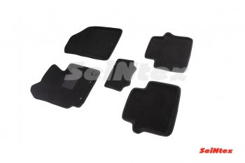Комплект 3D ковриков в салон Seintex KIA Soul  PS (2014-2016) дорестайлинг