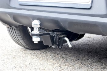14 129 р. Фаркоп Petroil Tuning (съемный квадрат) KIA Soul PS дорестайлинг (2014-2016)  с доставкой в г. Майкоп. Увеличить фотографию 2