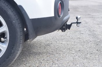 14 129 р. Фаркоп Petroil Tuning (съемный квадрат) KIA Soul PS дорестайлинг (2014-2016)  с доставкой в г. Майкоп. Увеличить фотографию 3