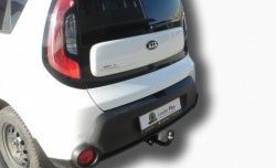 6 999 р. Фаркоп Лидер Плюс. KIA Soul PS дорестайлинг (2014-2016) (Без электропакета)  с доставкой в г. Майкоп. Увеличить фотографию 2