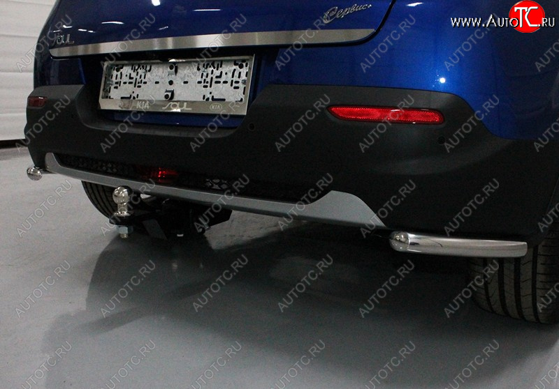 13 749 р. Фаркоп (тягово-сцепное устройство) TCC KIA Soul SK3 (2018-2022) (Оцинкованный, шар E)  с доставкой в г. Майкоп